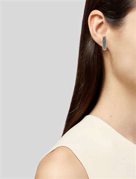 fendi crystal embelished cuff earing|Women's Designer Earrings & Brooches .